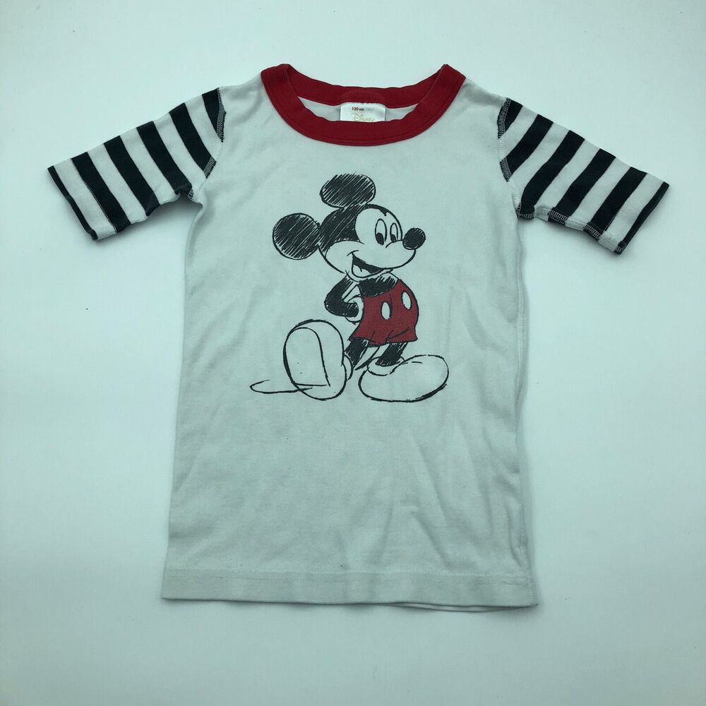 Hanna Andersson Disney Mickey Mouse Short Sleeve T Shirt 120